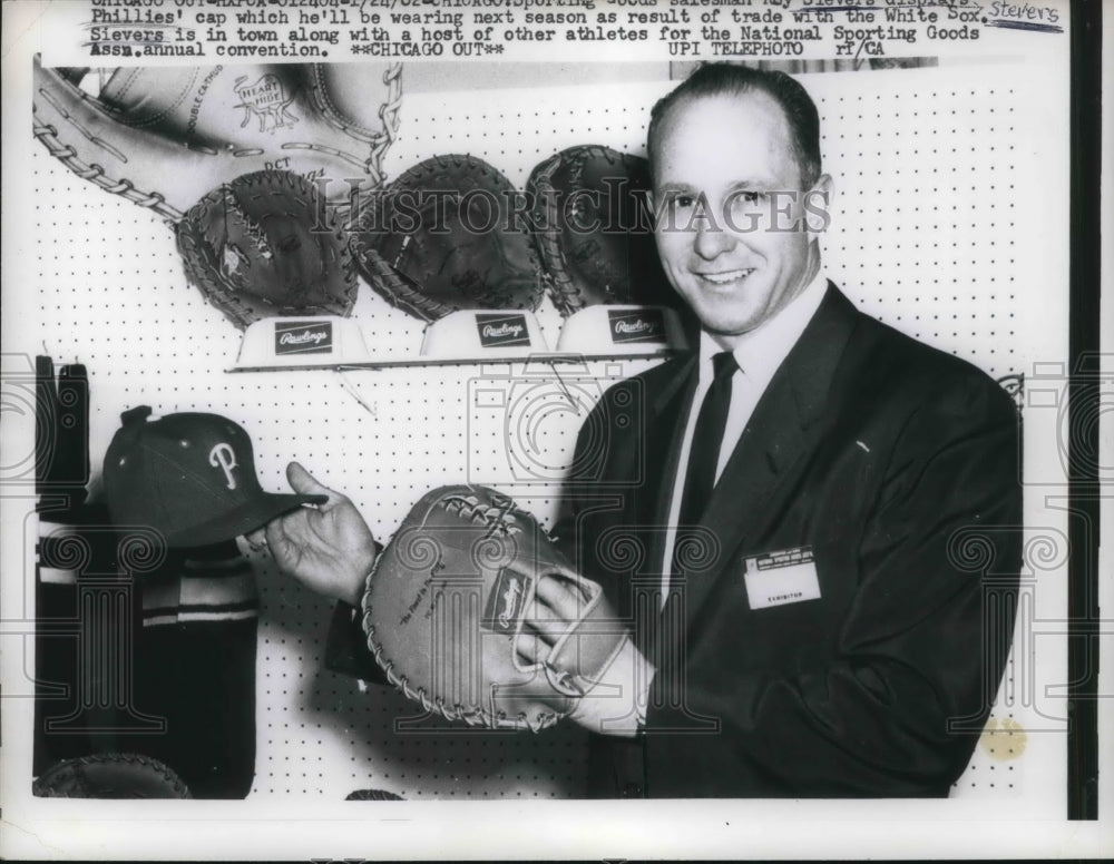 1952 Press Photo White Sox Stevens - nes01601 - Historic Images