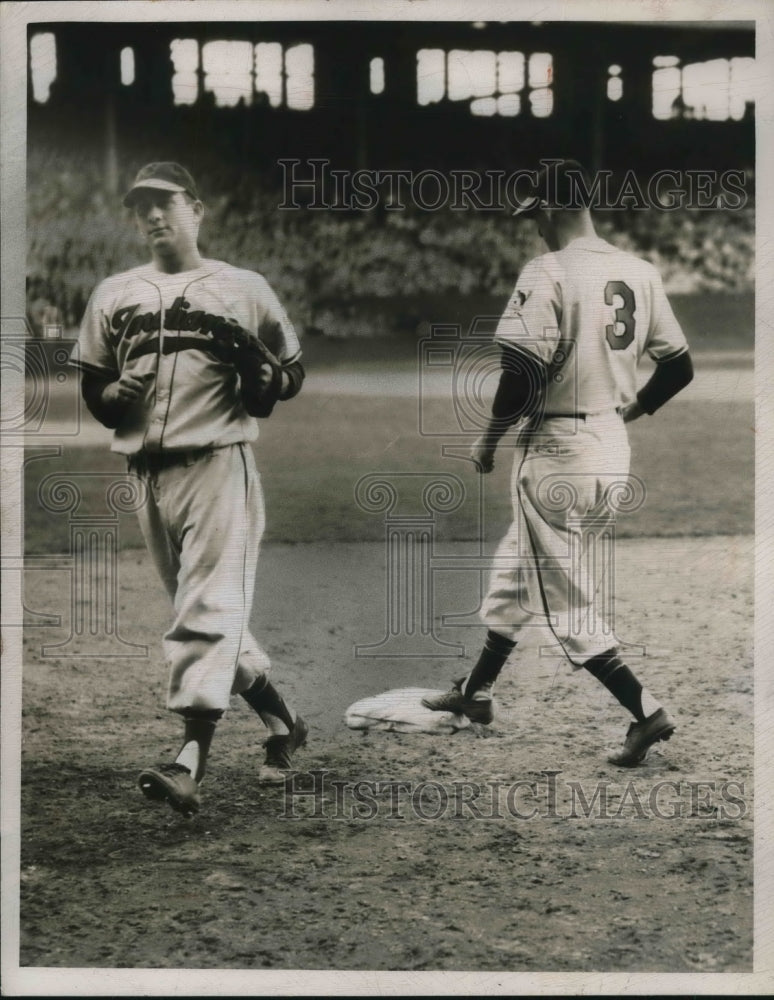 1949 Press Photo Robert Granville "Bob" Lemon was an right-handed pitcher - Historic Images
