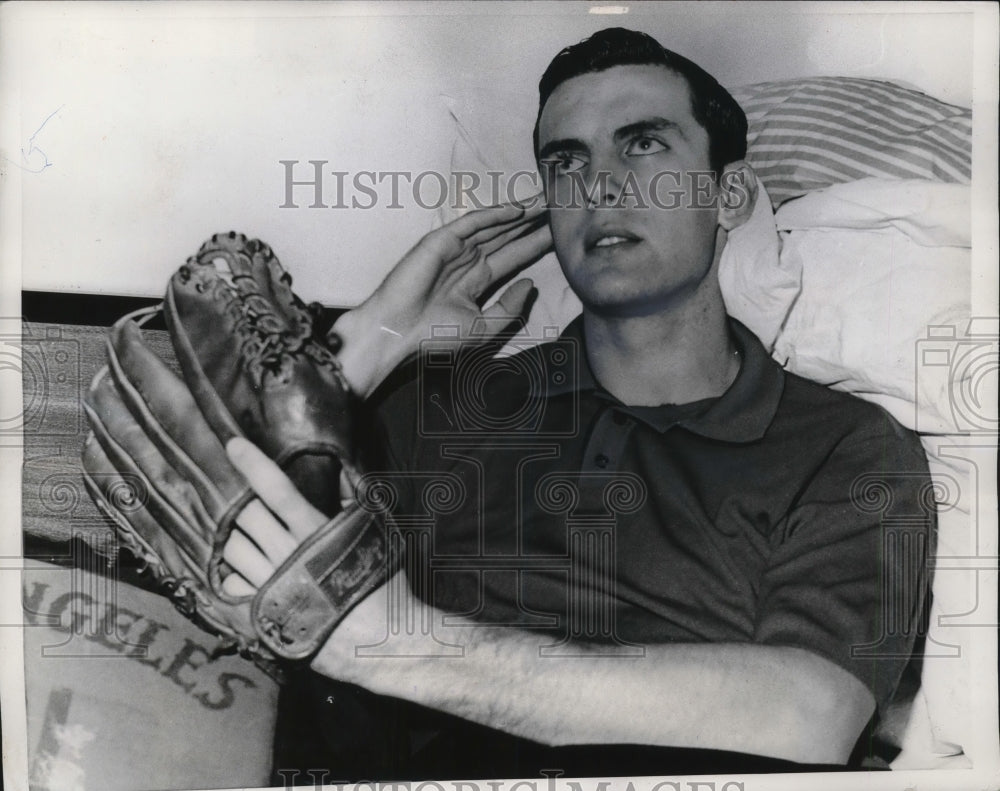 1964 Press Photo Dean Chance starting pitcher for the American League in the 35t - Historic Images