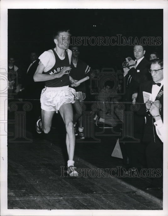 1962 Press Photo Dale Hamloinen Anchors John Marshall - nes05202 - Historic Images