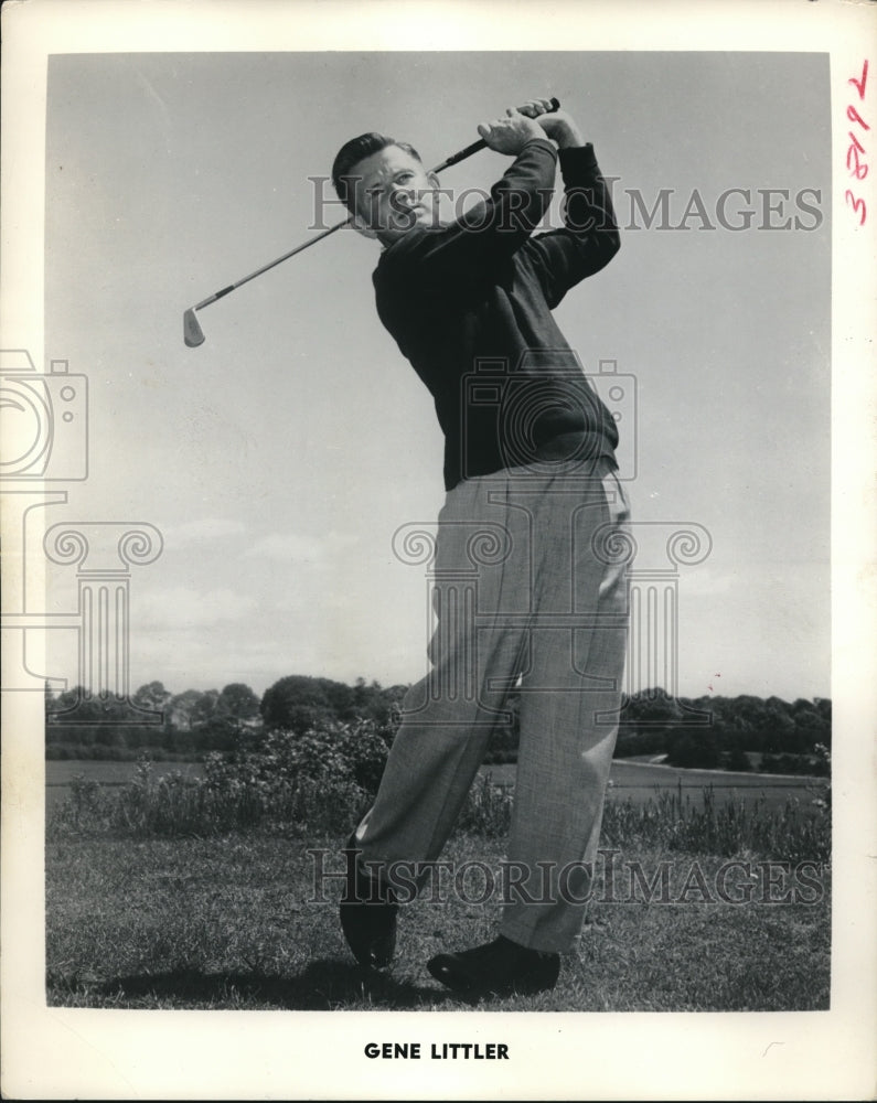 1956 Press Photo Gene Littler, American Professional Golfer - nes06741 - Historic Images