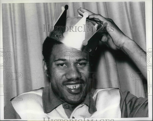 1970 Press Photo Dave Stallworth, New York Knicks - nes07586 - Historic Images