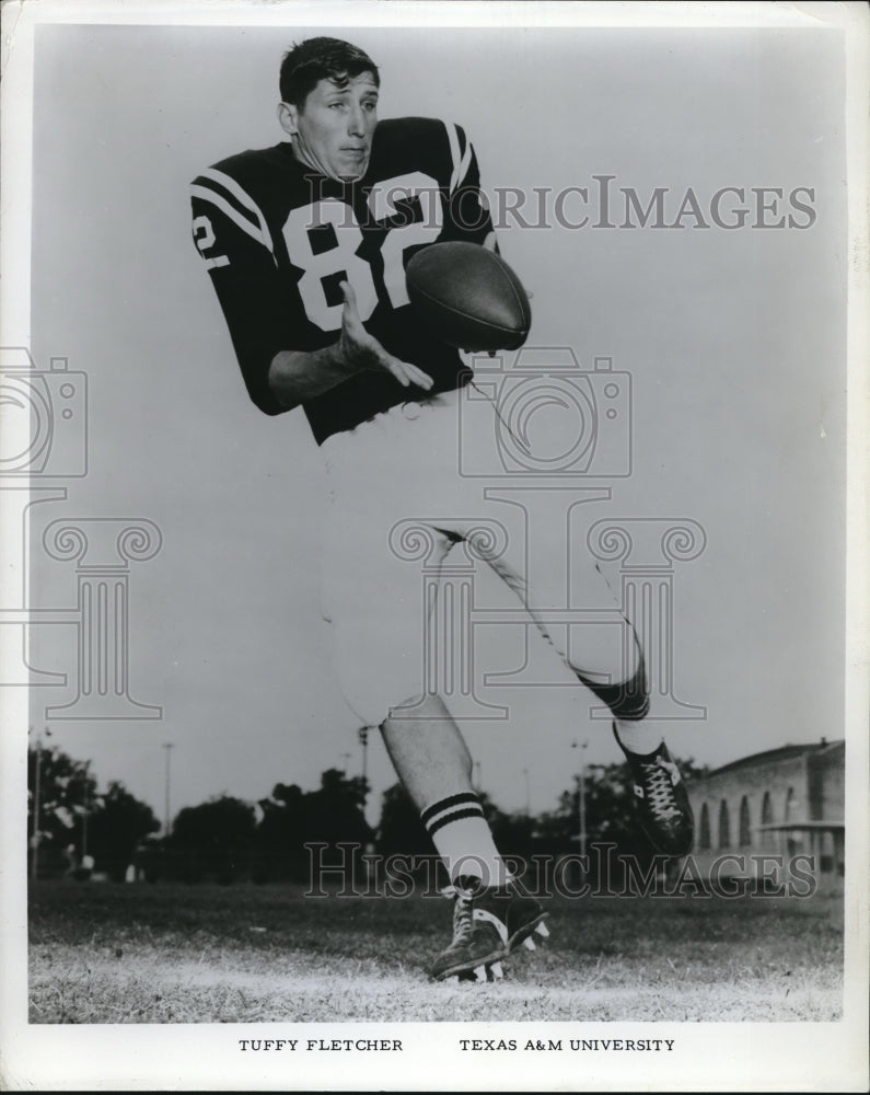 1965 Press Photo Tuffy Fletcher, Texas A &amp; M University Football Player - Historic Images