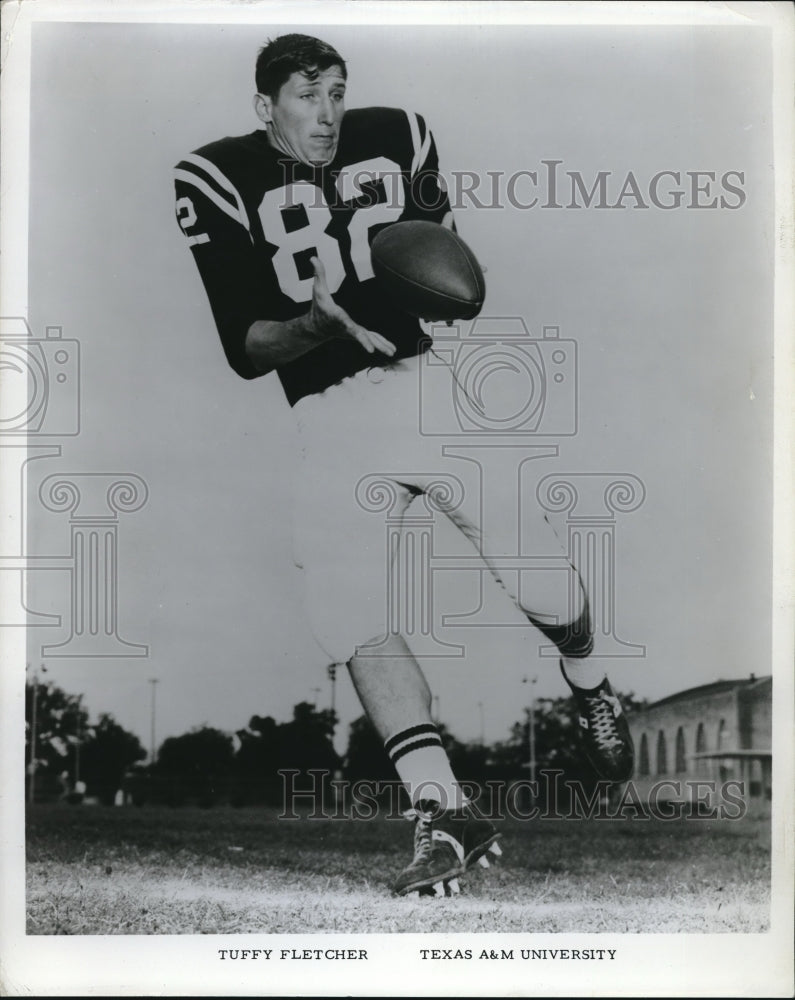 1965 Press Photo Tuffy Fletcher, Texas A & M University Football Player - Historic Images