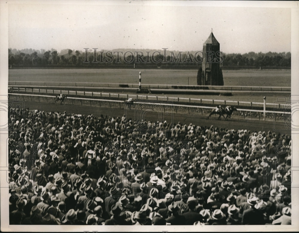 1938 Press Photo Consul Wins Belmont Park Corn Tassel Handicap, New York - Historic Images