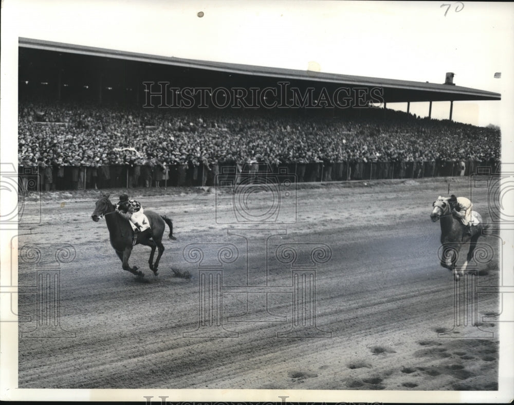 1956 Press Photo Head Man WIns Wood Memorial - nes10488 - Historic Images