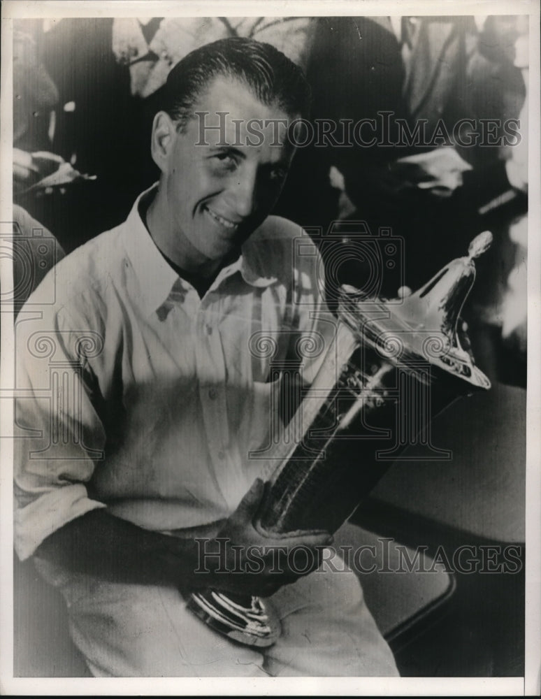 1938 Press Photo Timekeeper of Cleveland, won the national golf championship. - Historic Images