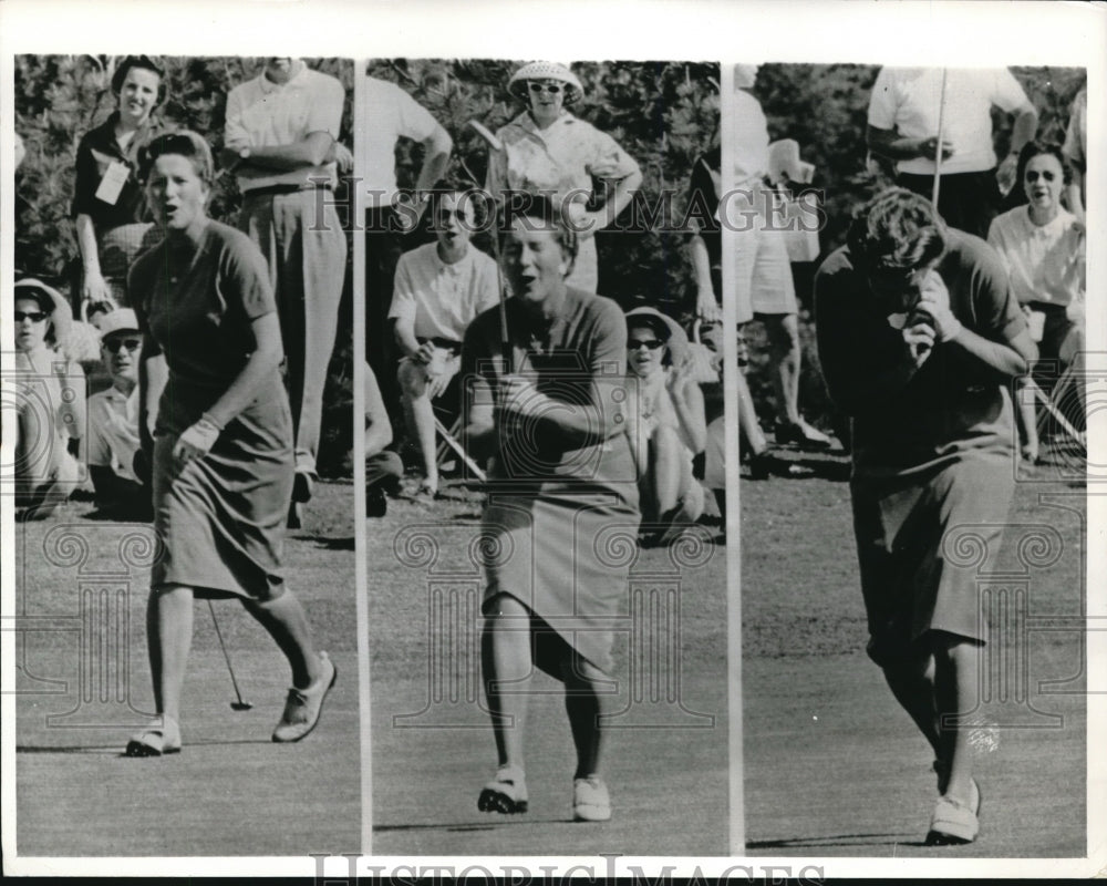 1963 Press Photo Spartanburg, SC Marilyn Smith at Peach Blossom golf tourny - Historic Images