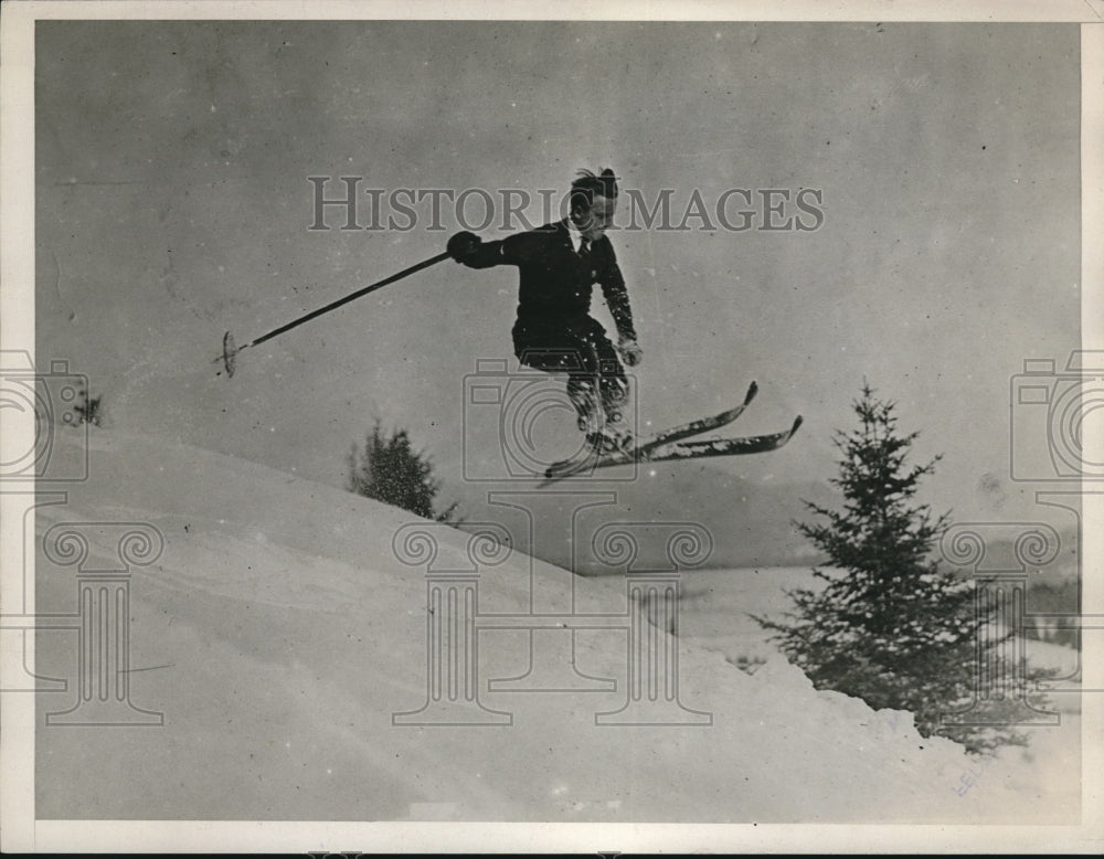 1938 Press Photo Erling Strom, professional skier. - nes11928 - Historic Images