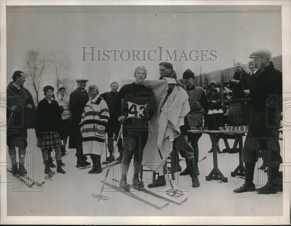 1928 Olav Satre, winner of Hendrix Trophy.  - Historic Images