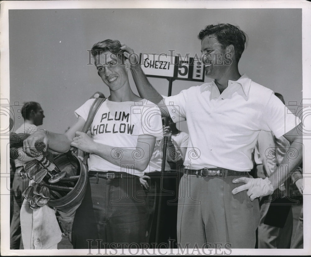 1947 Press Photo Harbart gets ready for finals of PGA - nes12020 - Historic Images