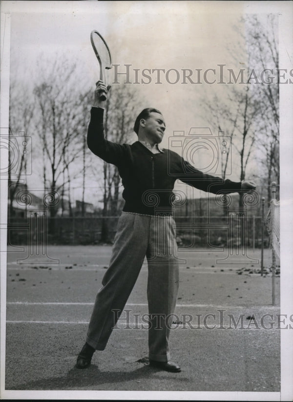 1935 Press Photo Jimmy McLarnin Welterweight Champion to Fight Barney ...