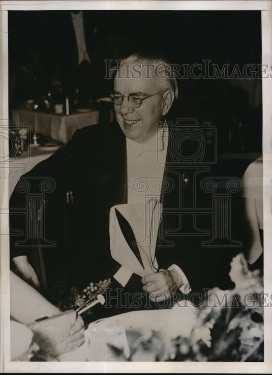 1937 Press Photo Harry K. Thaw wintering/Christmas in Miami Fla. - nes12813 - Historic Images