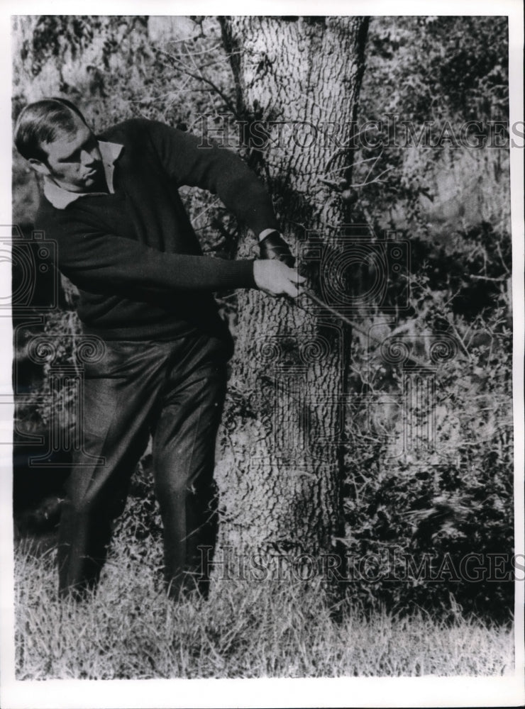 1969 Press Photo Napa, Calif. Bobby Lunn in Kaiser Intl Open Golf tourney - Historic Images