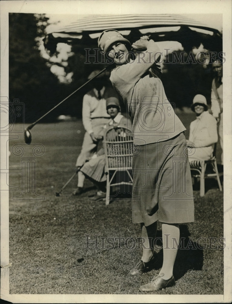 1929 Press Photo Helen Lawson at Calif Women&#39;s golf championship - nes12879 - Historic Images