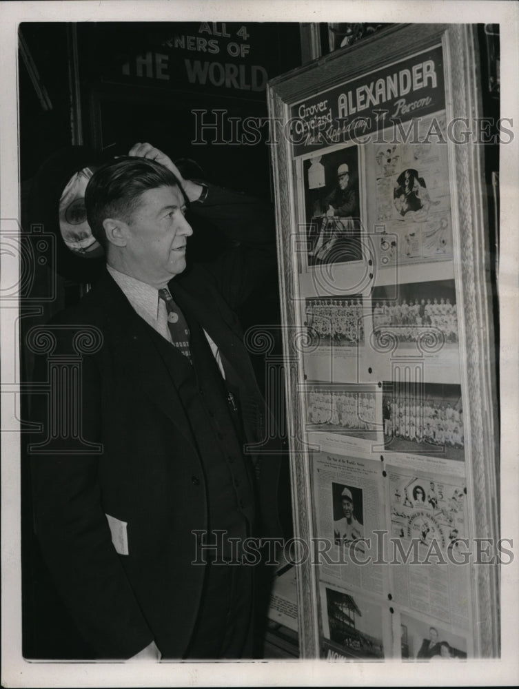 1939 Press Photo Grover Alexander Cleveland New York NNichel Museum - nes15203 - Historic Images