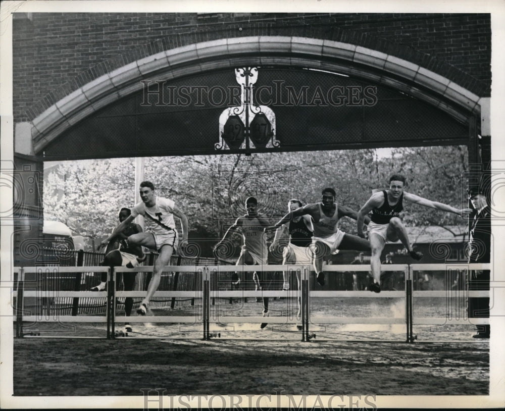 1941 Press Photo Penn Relay Carnival in Philadelphia Pa - nes15615 - Historic Images