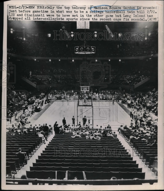1951 Press Photo General view of the madison square garden - nes15774 - Historic Images