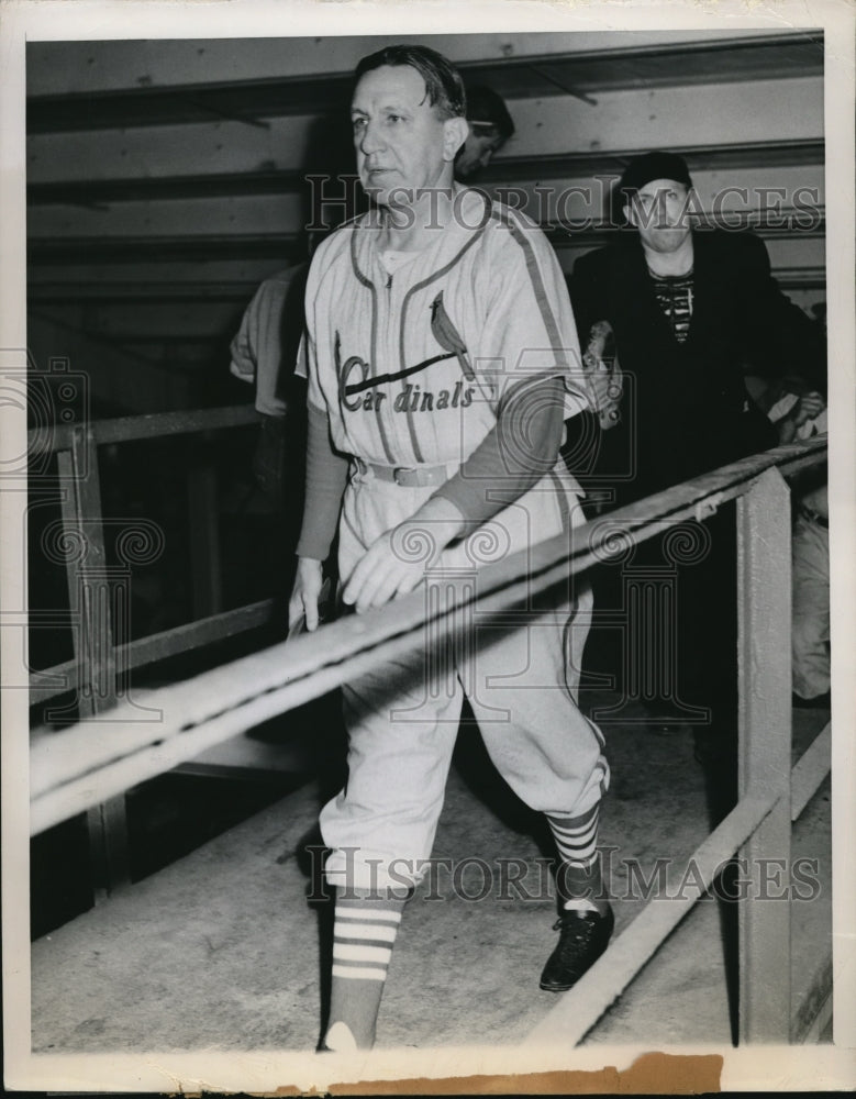 Press Photo Chicago Eddie Dyer manager of St Louis Cardinals - nes17635 - Historic Images