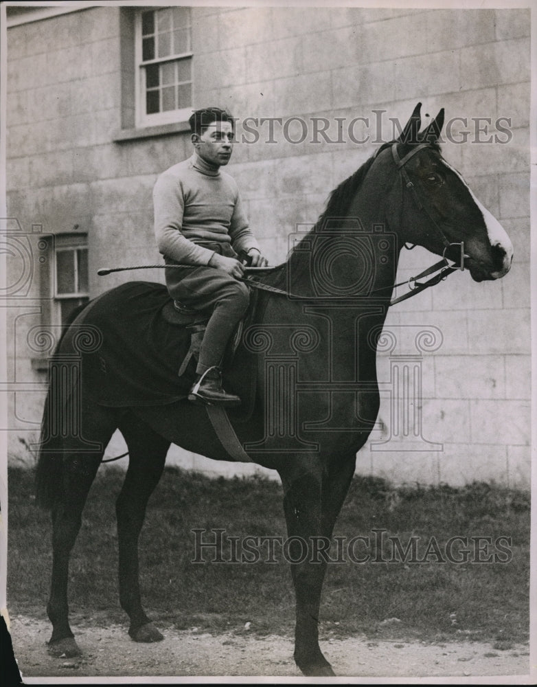 1934 Press Photo Lord Inchcape&#39;s horse Annandale for Grand National - nes17745 - Historic Images