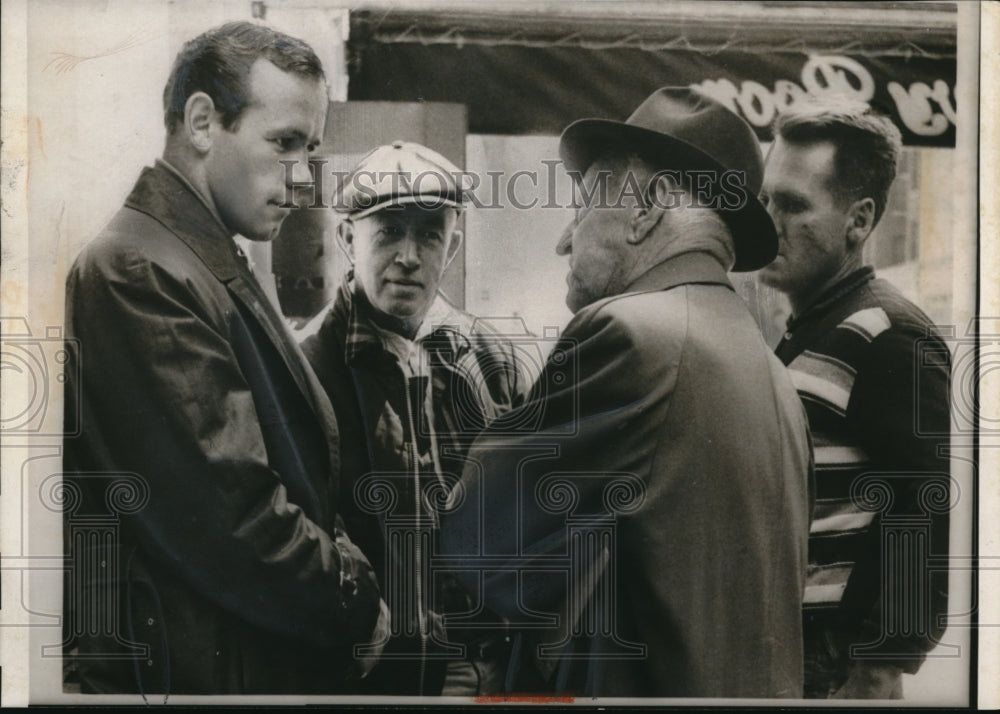 1960 Press Photo Heavyweight champ Ingemar Johansson in NY for Patterson bout - Historic Images