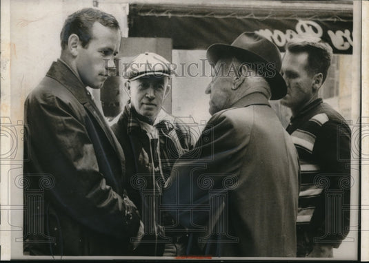 1960 Press Photo Heavyweight champ Ingemar Johansson in NY for Patterson bout - Historic Images