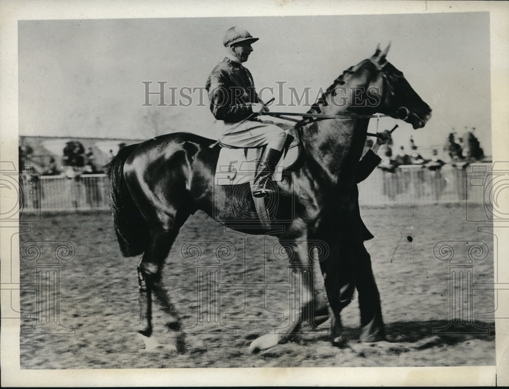 1932 Press Photo Galvan candidate for the English Derby owned by Sir Hugo HIrt - Historic Images