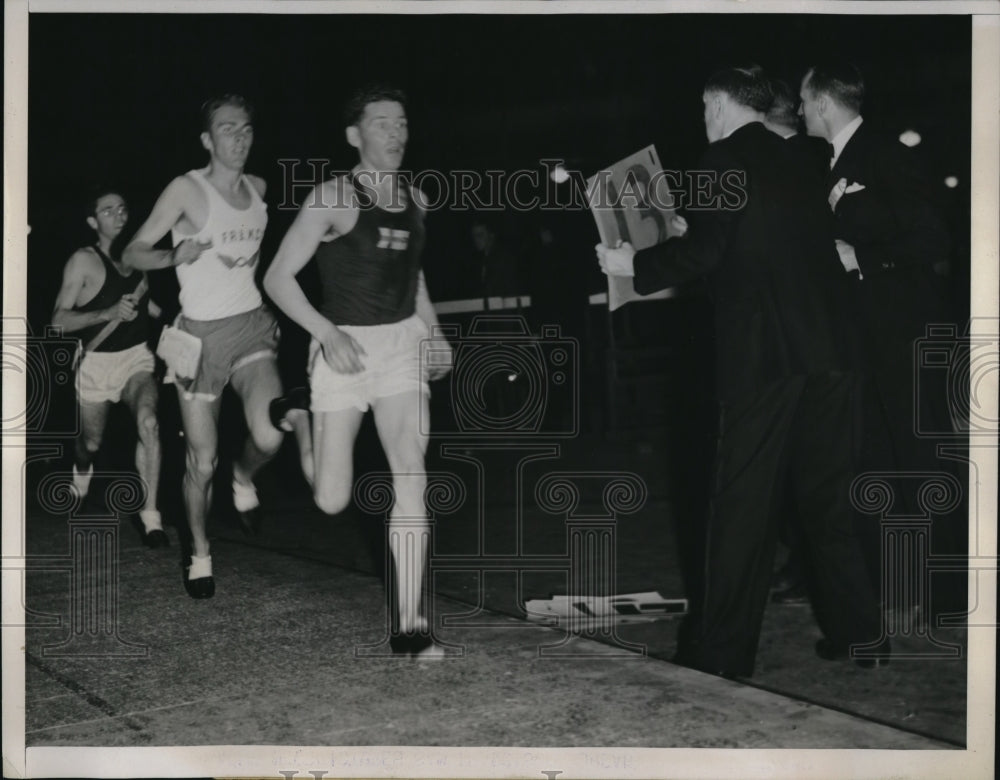 1940 Press Photo San Francisco Taisto Maki Finnish track ace, T Vollmer - Historic Images