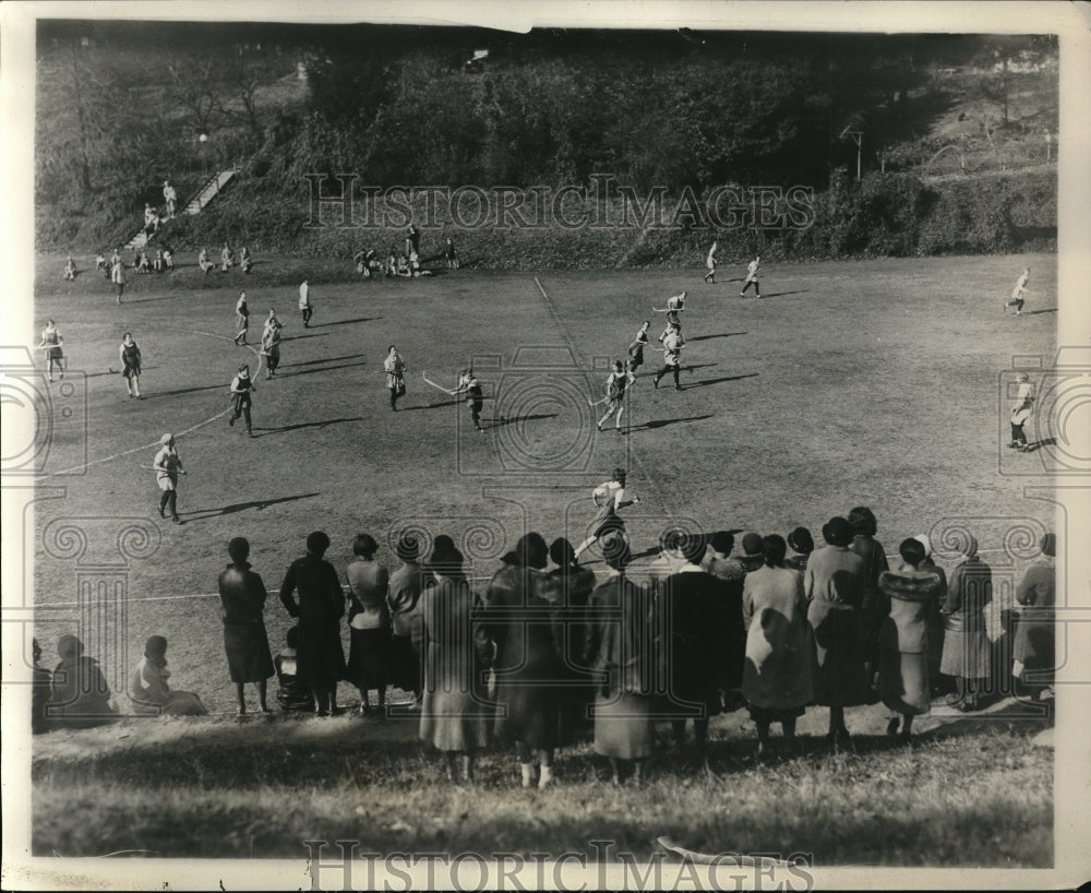 1931 Press Photo Bryn Mawr All Philadelphia field hockey in Pa - nes20911 - Historic Images