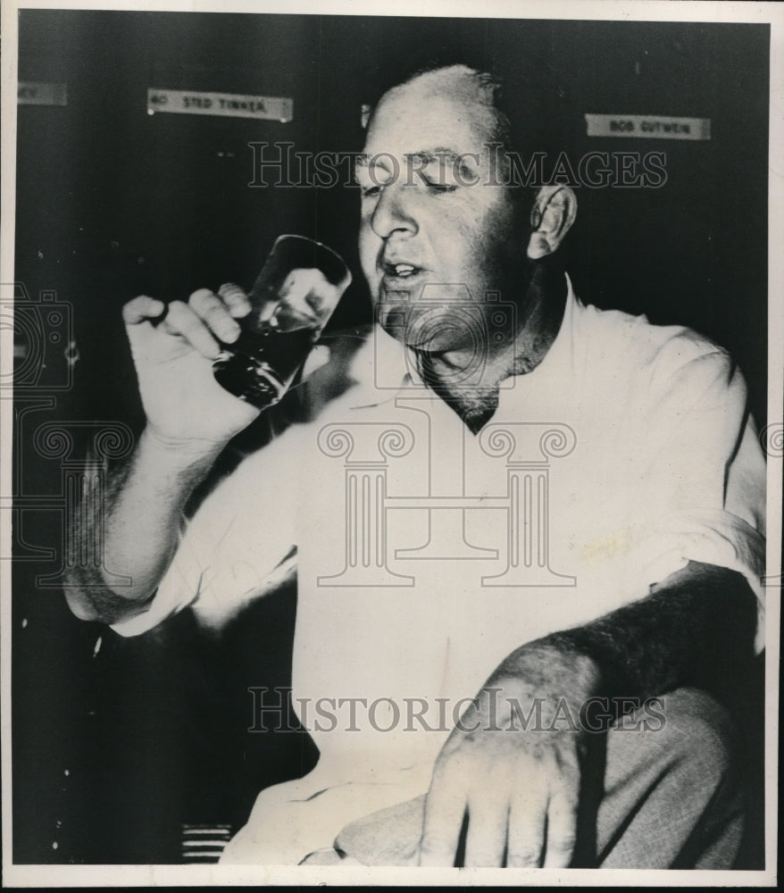 1947 Press Photo Colombus Ohio Bobby Locke after winning Invitational Open - Historic Images