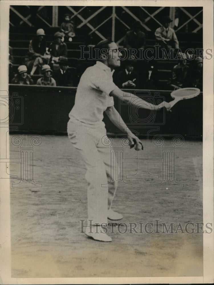 1926 Press Photo French tennis champ Feret to debut in NY - Historic Images