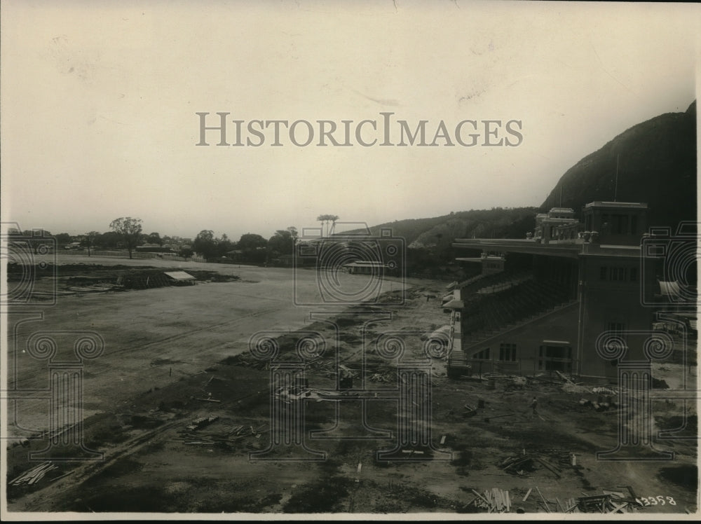 1926 Press Photo Grandstands at Rio de Janiero Jockey Club track - nes22113 - Historic Images