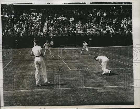 1934 Press Photo Henry Prisoff, Wilmer Hines vs W Allison, J Van Ryn - nes22248 - Historic Images