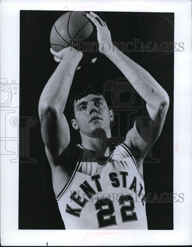 Press Photo Tom Lagodich kent State basketball - nes22400 - Historic Images