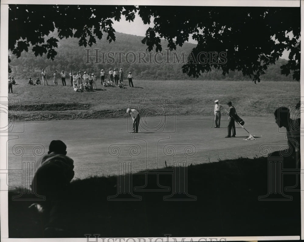 1938 Press Photo Shawnee Penna, Jimmy Hines eliminated defending champ Denny - Historic Images