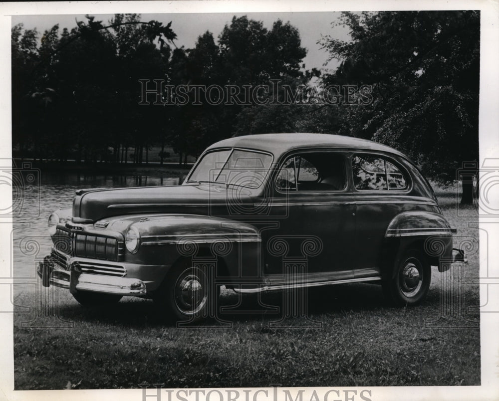 1945 Press Photo 1946 Model Mercury by the Ford Motor Company. - Historic Images