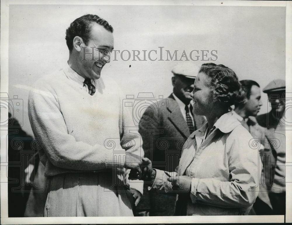 1938 Press Photo Victor Ghezzi won the annual North & South Golf Championship - Historic Images