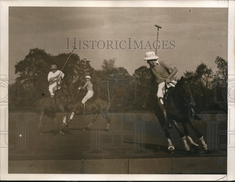 1939 Press Photo Bob Skene, British polo, John Lakin, G Balding, E Martin - Historic Images