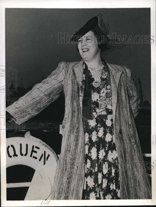 1941 Press Photo NYC Gertrude Ederle English Channel swimmer - nes25479- Historic Images