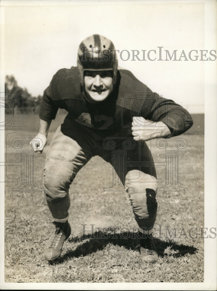 1947 Press Photo Boston College football guard George Kerr - nes27155- Historic Images