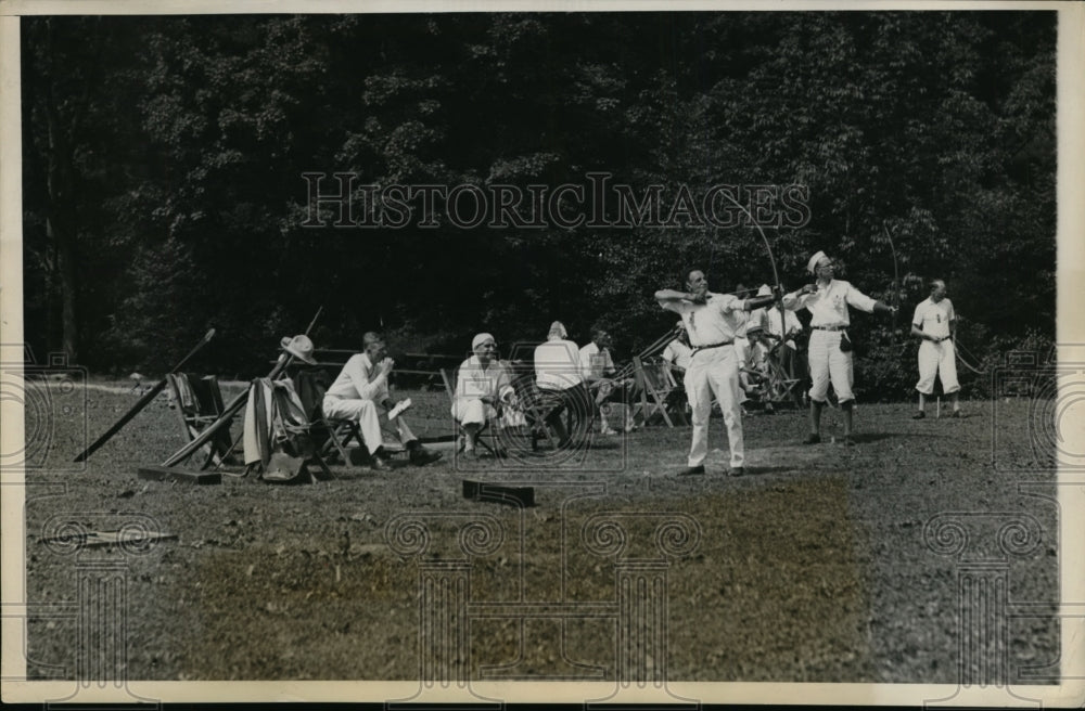 1931 Press Photo Westchester NY archery tournament - nes27963 - Historic Images