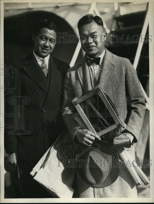 1930 Press Photo Gordon Kim & Paul Kong - nes28062- Historic Images