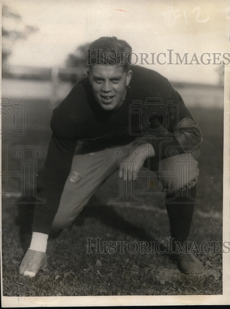 1923 Press Photo Yale guard CB Esselstyn - nes29668 - Historic Images