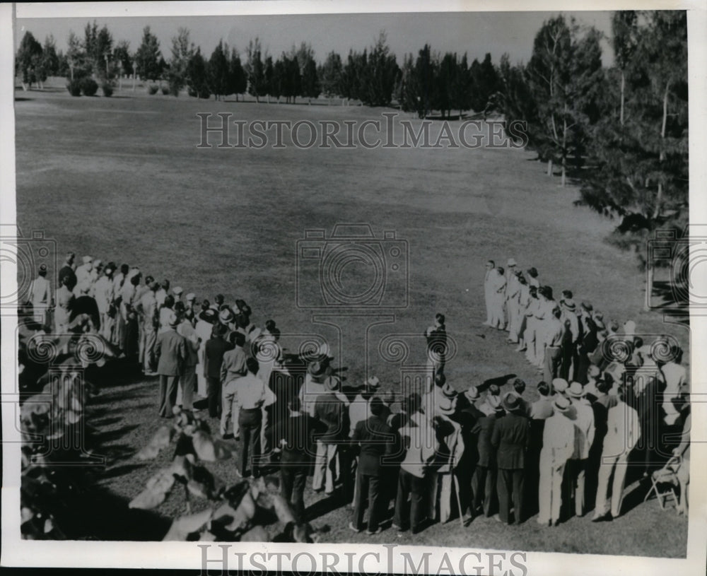 1938 Press Photo Miami Fla Harold Jug McSpaden in Miami Open golf - nes29872 - Historic Images