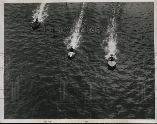 1934 Press Photo Start of Class C race at National Outboard Motorboat Event- Historic Images