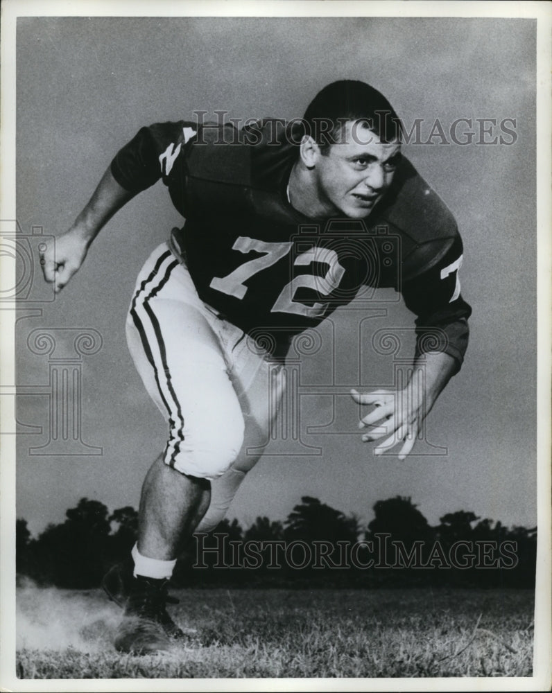 1963 Press Photo Wayne Freeman tackle for Alabama - nes30997 - Historic Images