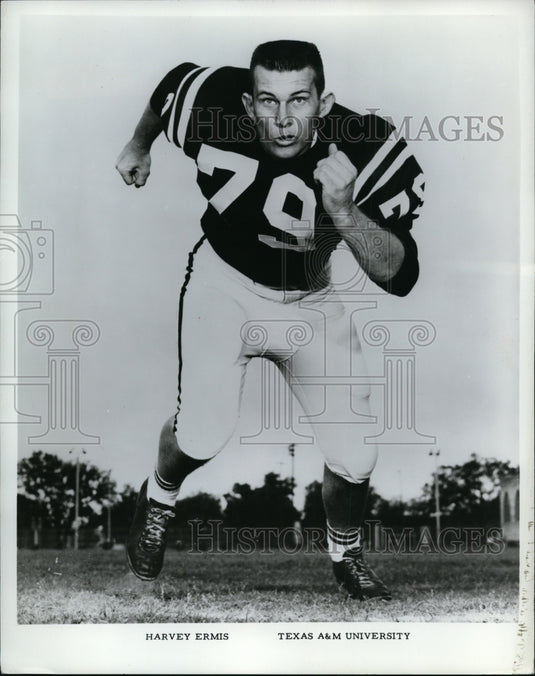 1965 Press Photo Harvey Ermis Texas A & M University - nes31380 - Historic Images