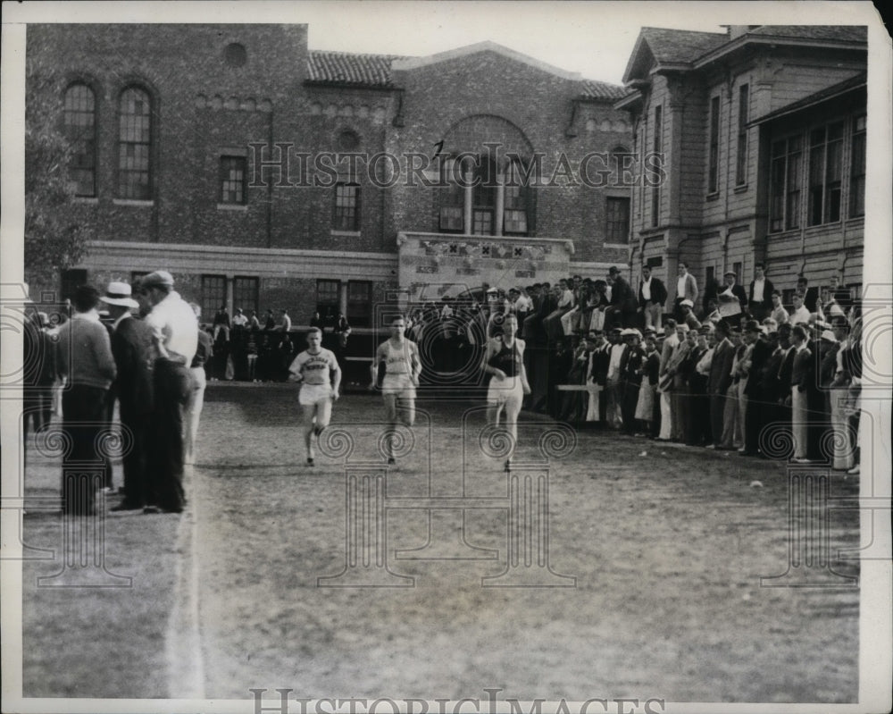 1934 Press Photo NCAA track meet in LA Calif at the Coliseum - nes32452- Historic Images