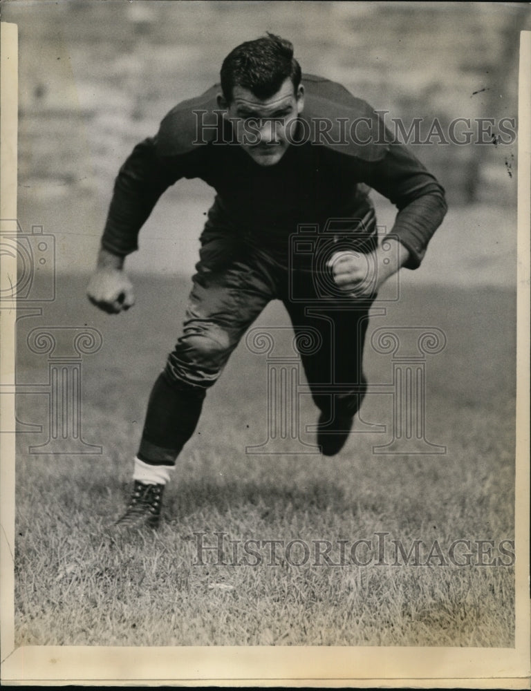 1936 Press Photo Syracuse University guard Edward Kane - nes32975 - Historic Images