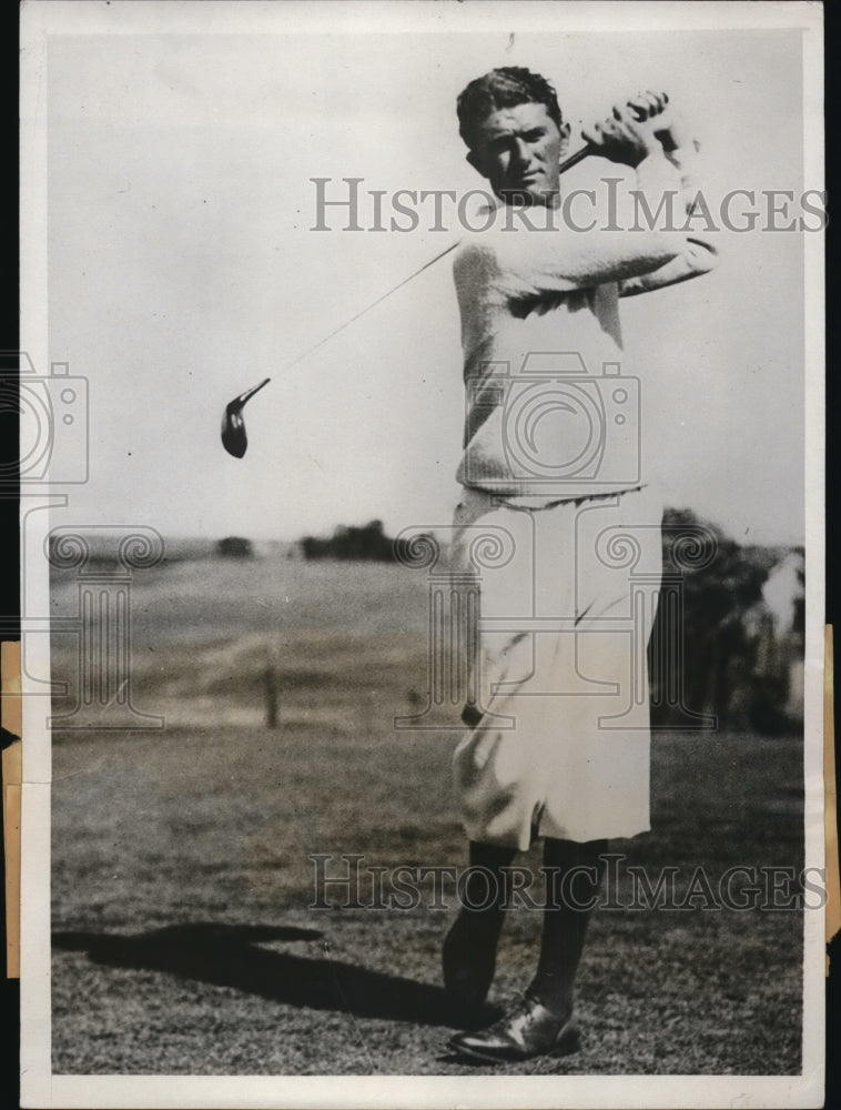 1932 Press Photo Frank Walsh in National Pro Golf at St Paul Minn - nes34181 - Historic Images